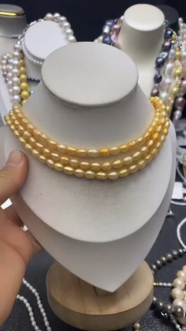 颈饰未镶嵌淡水珍珠多人