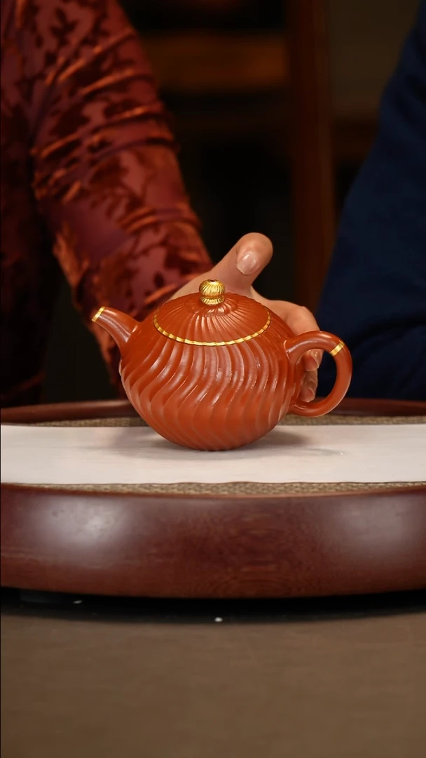 【闪购商品】紫砂茶壶【鲍宜明】大红袍风瑶