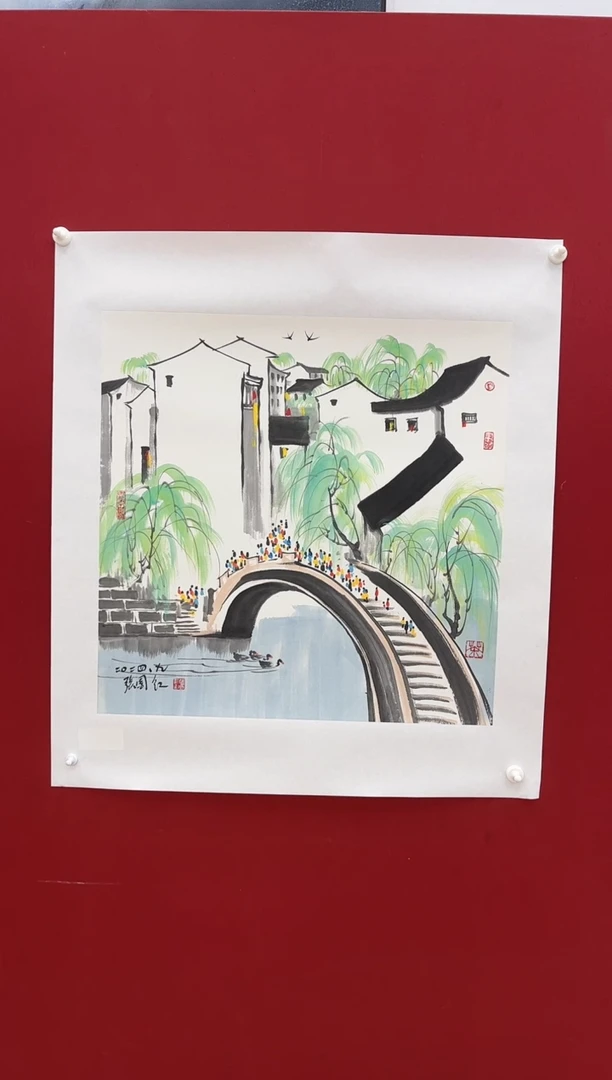 国画张国红老师画作