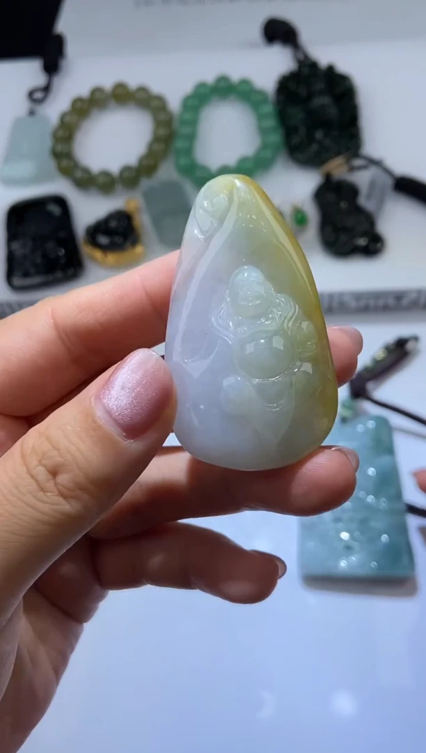 颈饰未镶嵌翡翠300473 多人