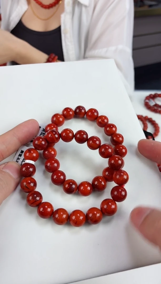 未镶嵌瓦西手串11+南红玛瑙（多样式发其一）