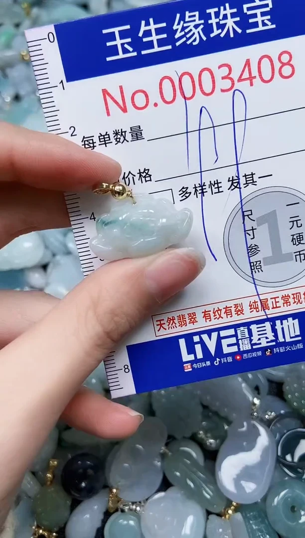 【闪购商品】翡翠颈饰未镶嵌闪购00003408