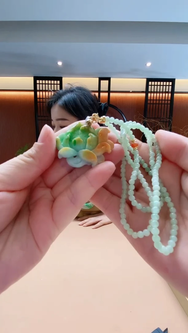 颈饰未镶嵌翡翠翡翠吊坠