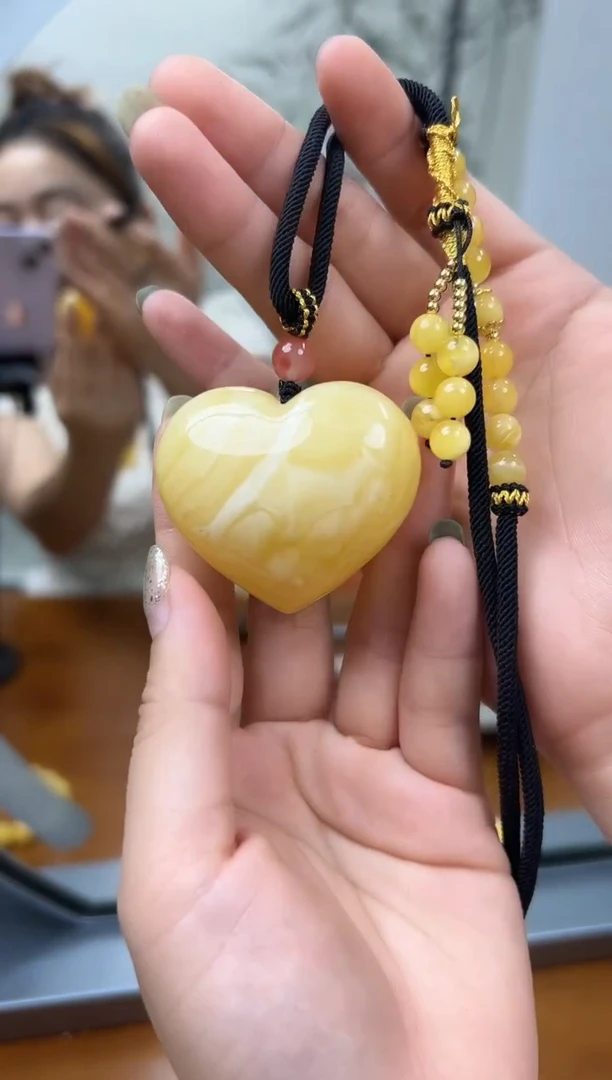 未镶嵌蜜蜡裸石蜜蜡吊坠