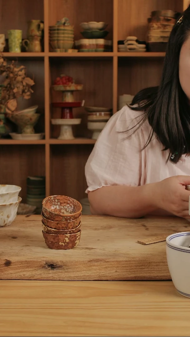 石头系列的垂纹小杯子【壶