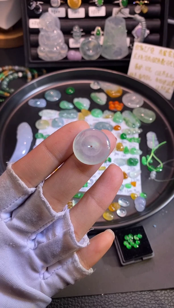 【闪购商品】翡翠挂件未镶嵌扣子