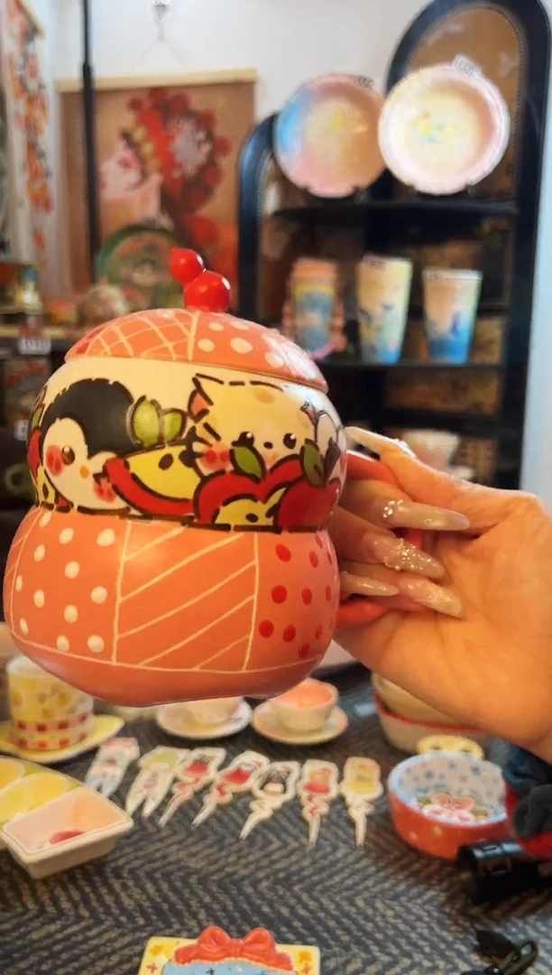 景德镇手绘设计杯杯