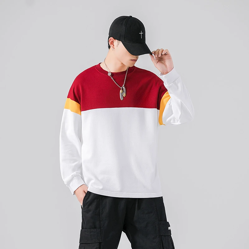 春秋卫衣男款无帽长袖外套大男孩韩系长袖潮牌文艺学生