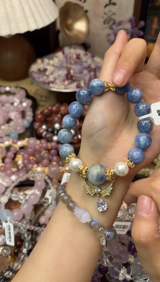 【闪购商品】蓝晶石手串未镶嵌3051