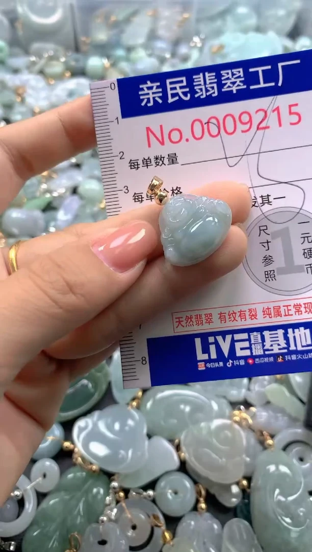 颈饰未镶嵌翡翠9215