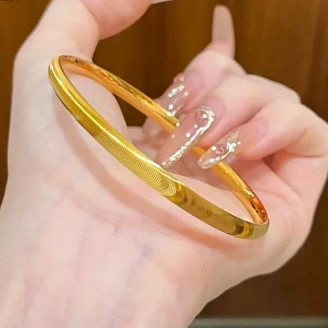 18K 金猫眼质感轻奢高级感手镯b18