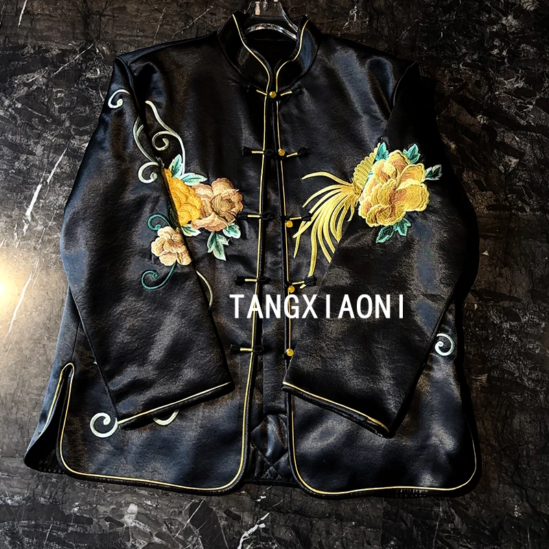 【春韵黄】刺绣酸酸开衫