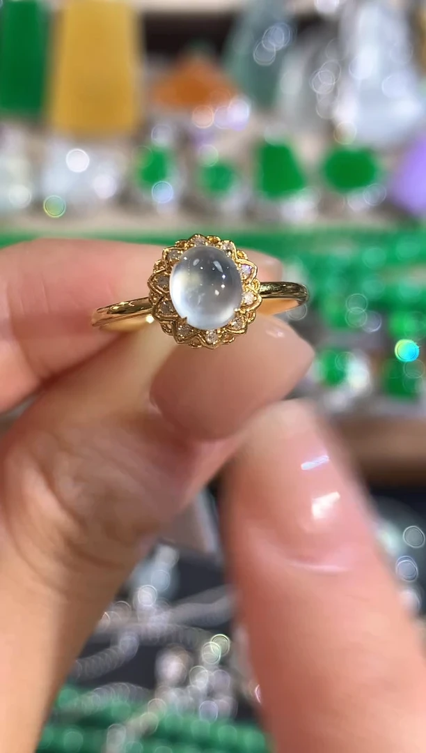 未镶嵌戒指翡翠多样性一件发货A22