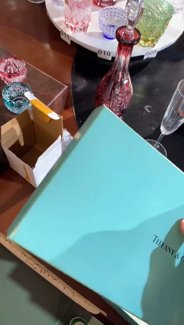 手工艺品琉璃牵牛花一对