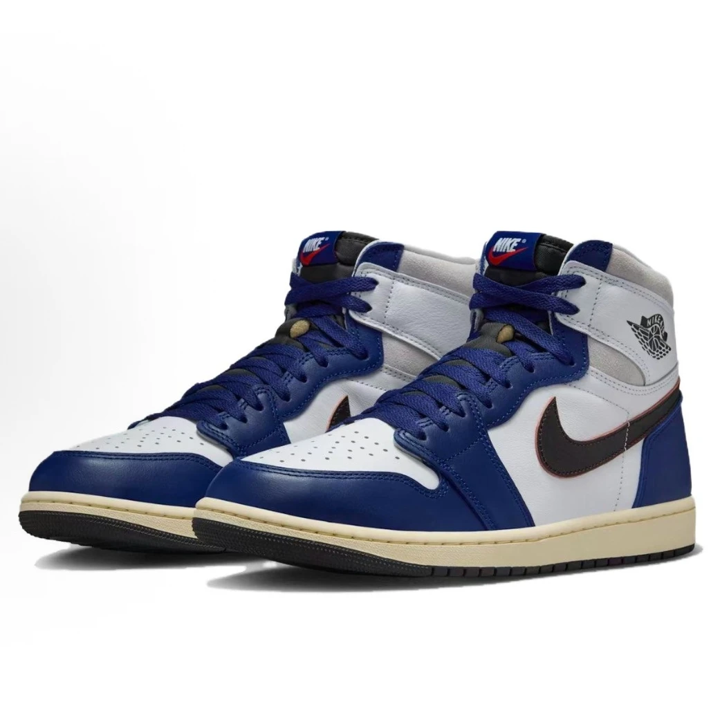 NIKE/耐克AIR JORDAN1OG男款海军蓝潮流百搭运动休闲鞋DZ5485-100