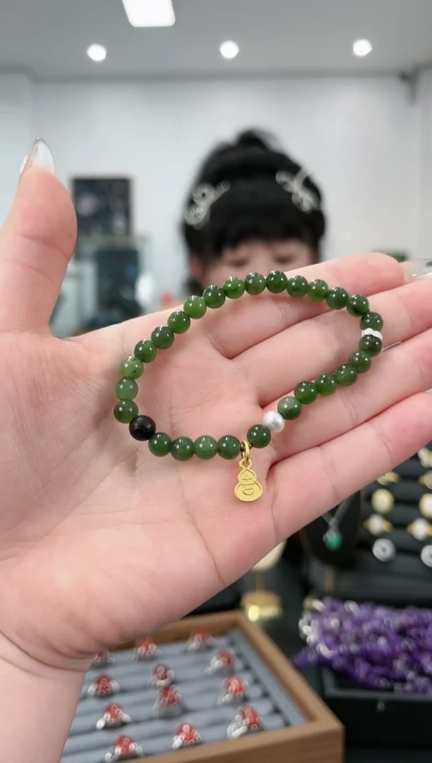 【闪购商品】和田玉手串未镶嵌天然玉石多样性发货