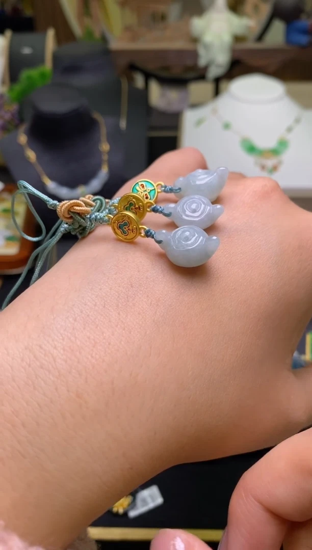 【闪购商品】翡翠颈饰未镶嵌多样性发其一净货16106