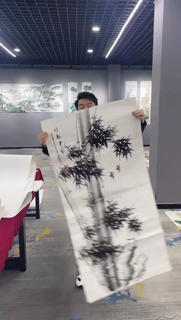 名人名画手工制作