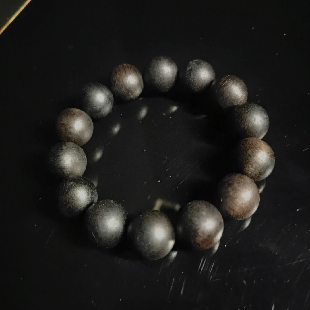 Y39.沉香【印尼达拉干单圈手串】16mm-收藏级-NJ588055376