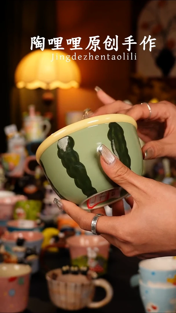 陶哩哩原创手作陶瓷3891
