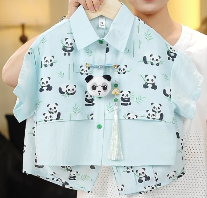 【现货】2025夏季新款儿童时尚潮流韩系休闲可爱套装24989