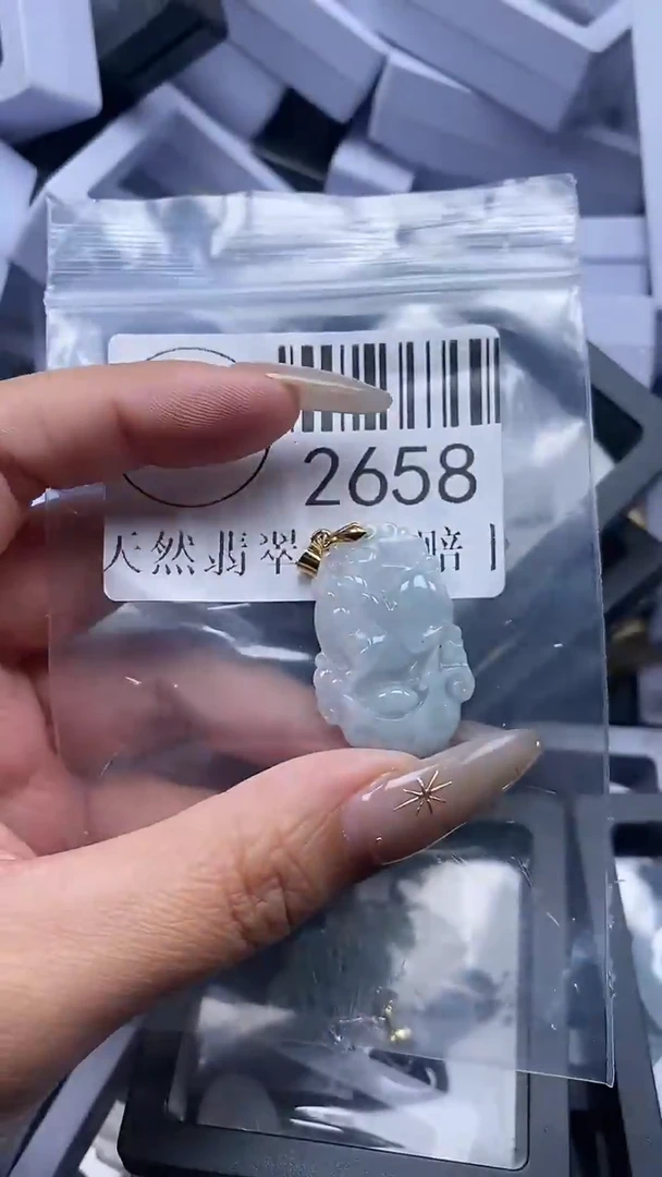 颈饰未镶嵌翡翠2658