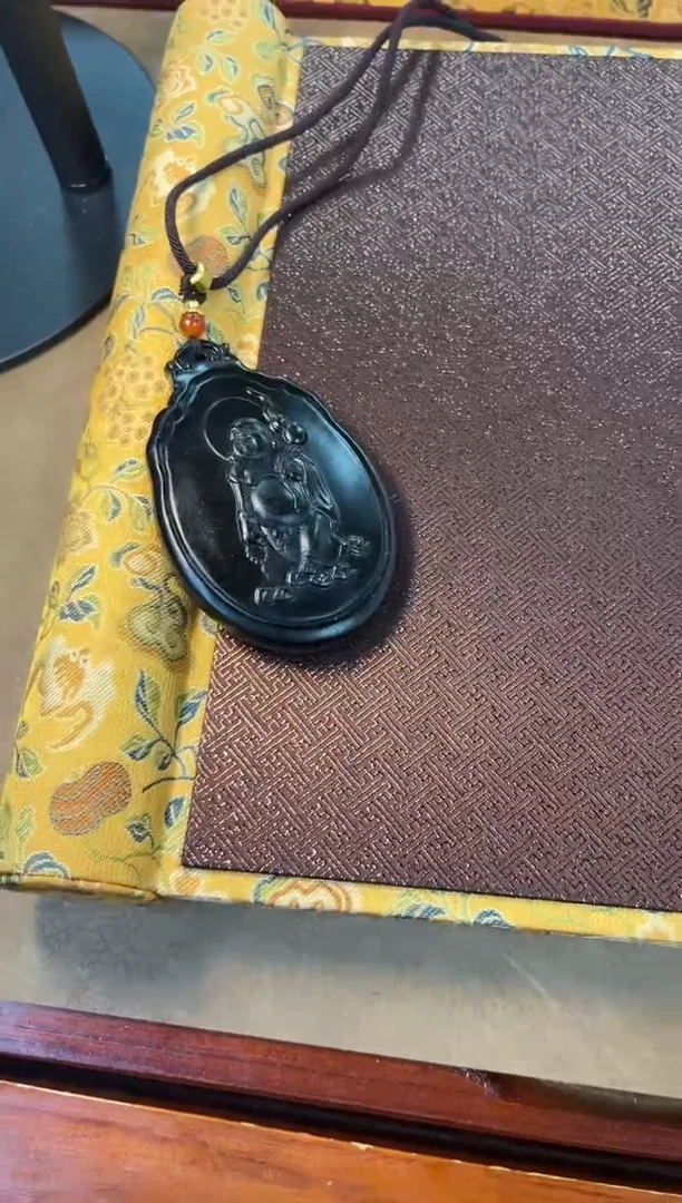 颈饰未镶嵌和田玉和田玉挂件十二生肖弥勒M067