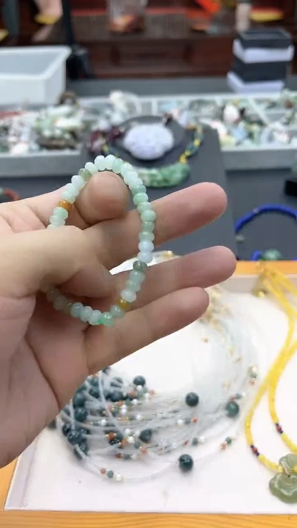 颈饰未镶嵌翡翠翡翠手链