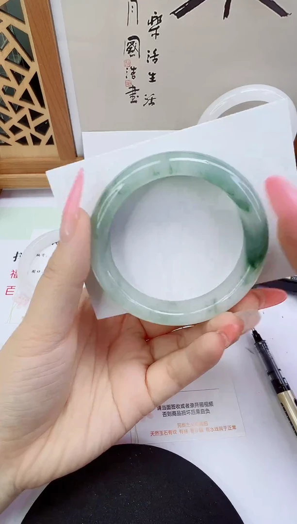 未镶嵌手镯石英质玉53-54/55