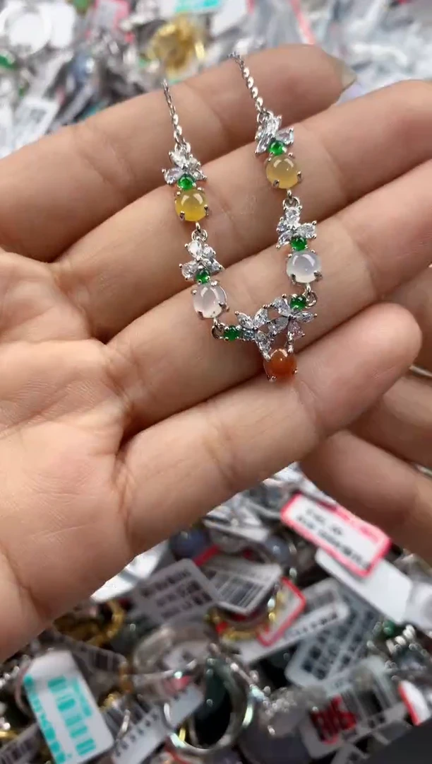 银S925镶嵌戒指翡翠121212----2