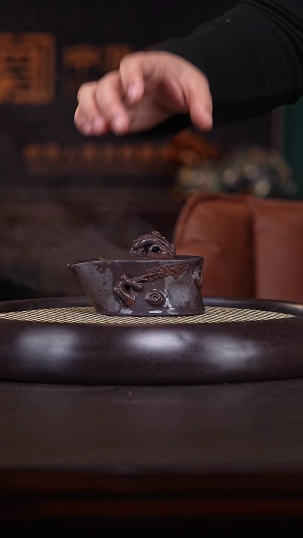 【闪购商品】紫砂茶壶十竹斋26-06 紫砂快客壶210c