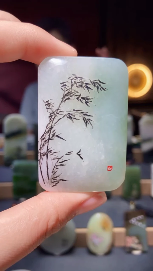 和田玉未镶嵌挂件yc