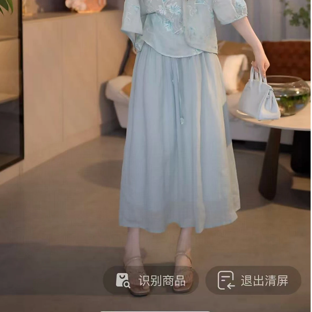 『糖果休闲S』设计显瘦百搭时尚半身裙50738