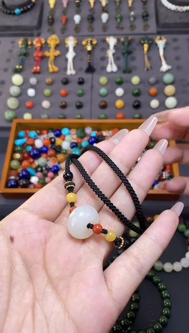 未镶嵌和田玉挂件平安扣