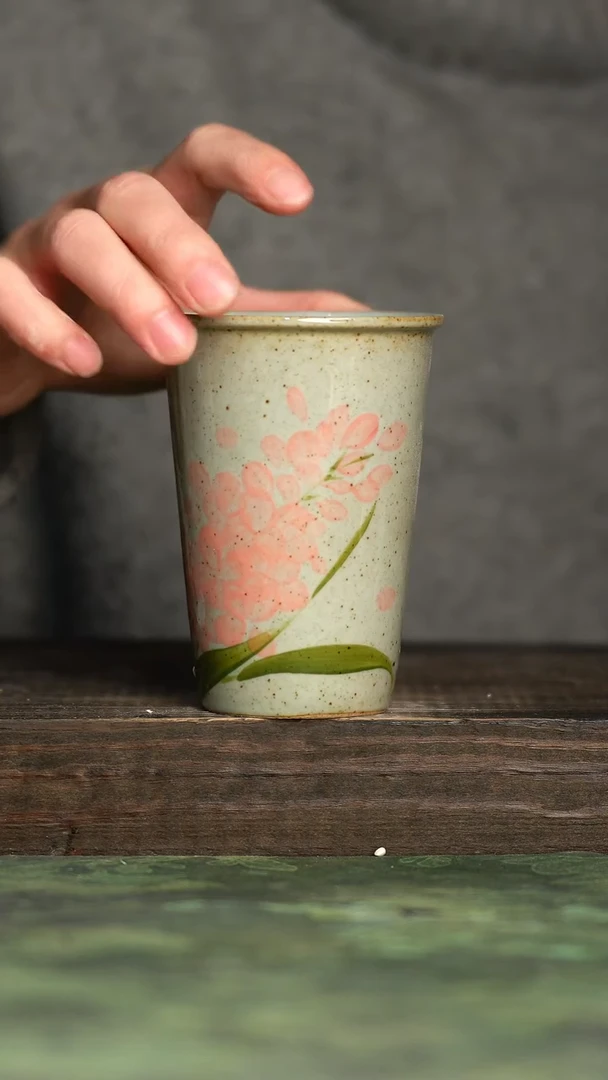 【闪购商品】杯青诗手工手绘瓷器