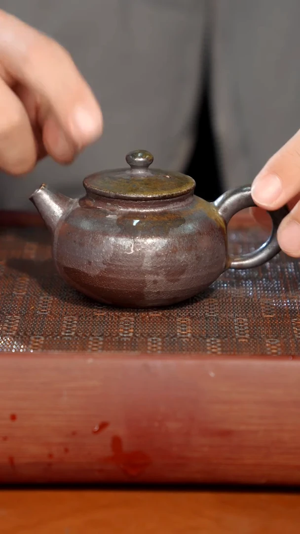 陶瓷奢瓷/瑞寅柴烧茶器（壶）0007