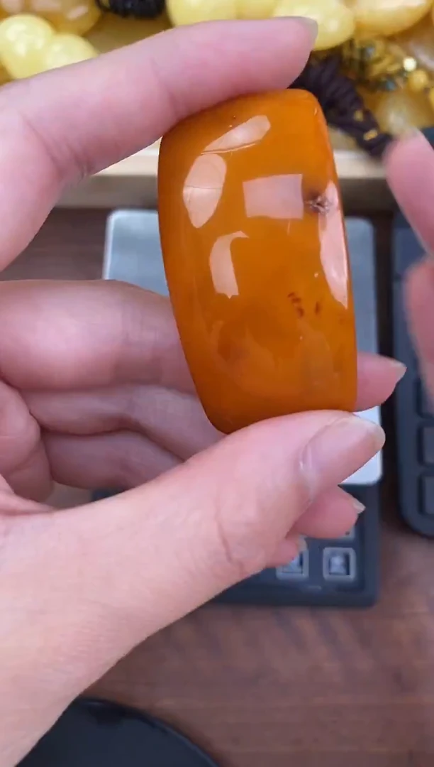 裸石琥珀未镶嵌天然琥珀蜜蜡