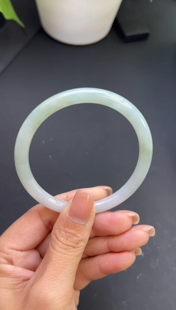 翡翠手镯未镶嵌K606-21手镯 55-57圈