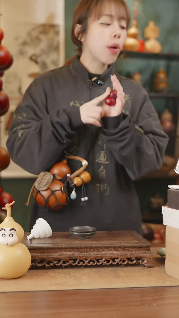 【闪购商品】54号精品天然大漆工艺防渗内胆酒葫芦~