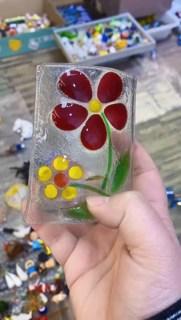 【闪购商品】琉璃手工艺品烛台片片