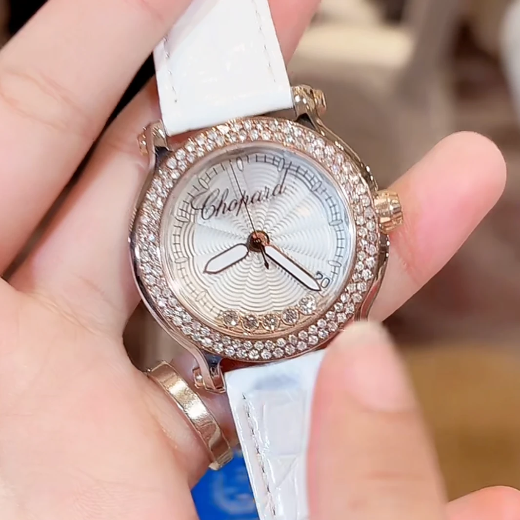 99新 Chopard/萧邦 表展/278475腕表/间玫瑰金后钻/WHT023193