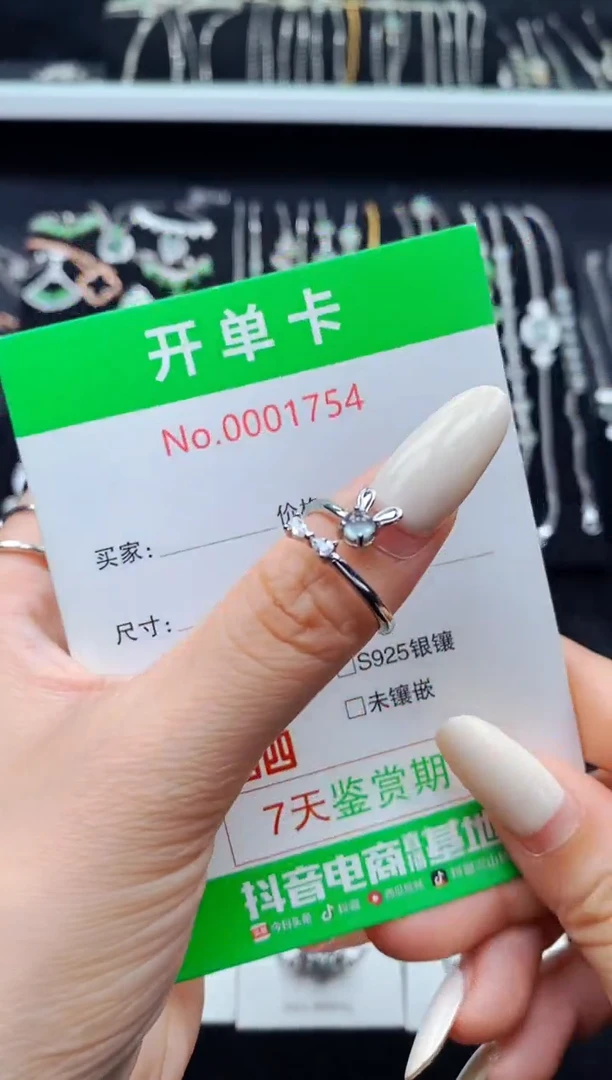 颈饰银S925镶嵌翡翠1754