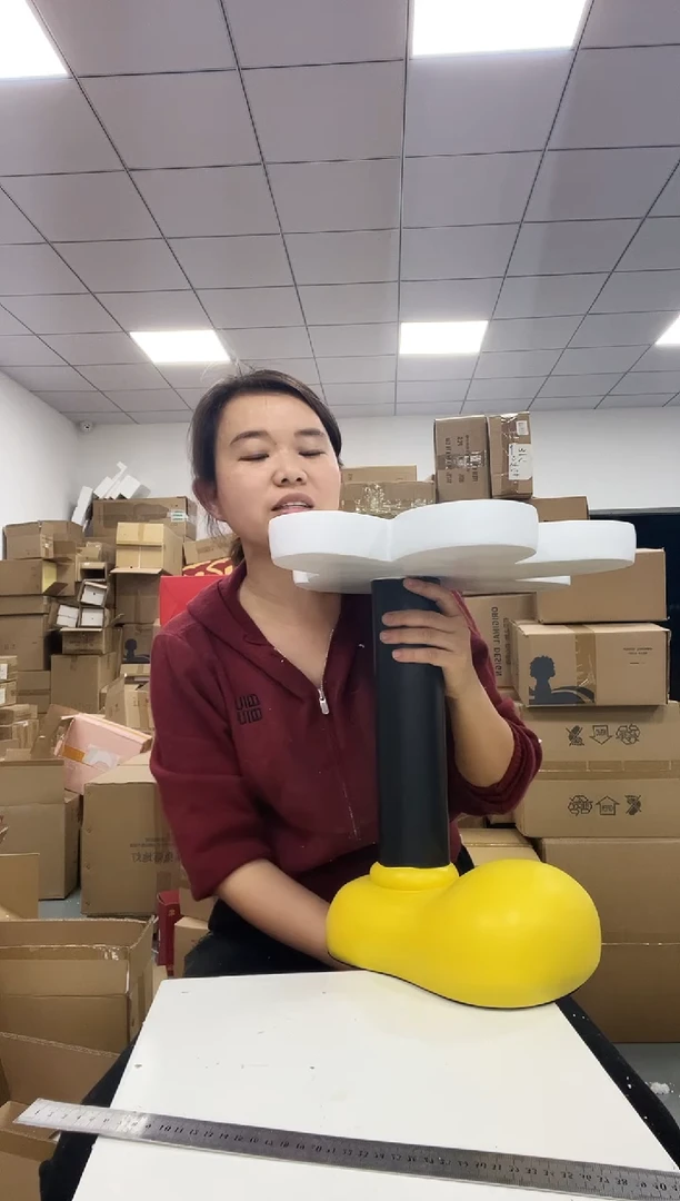 树脂米奇茶几摆件