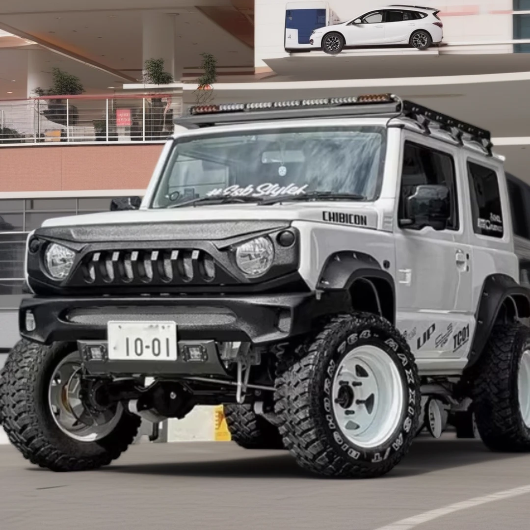 适用于19-25款esb吉姆尼 JB74升级改装鬼面蝙蝠款中网