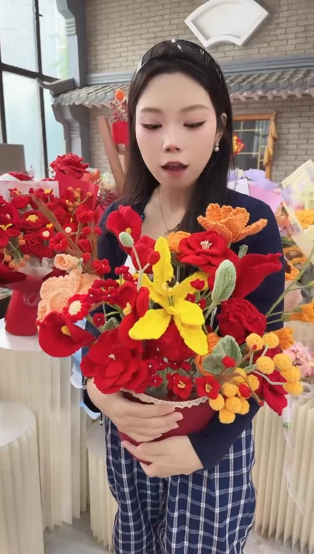 非遗手工定制花束，孤品清仓！！