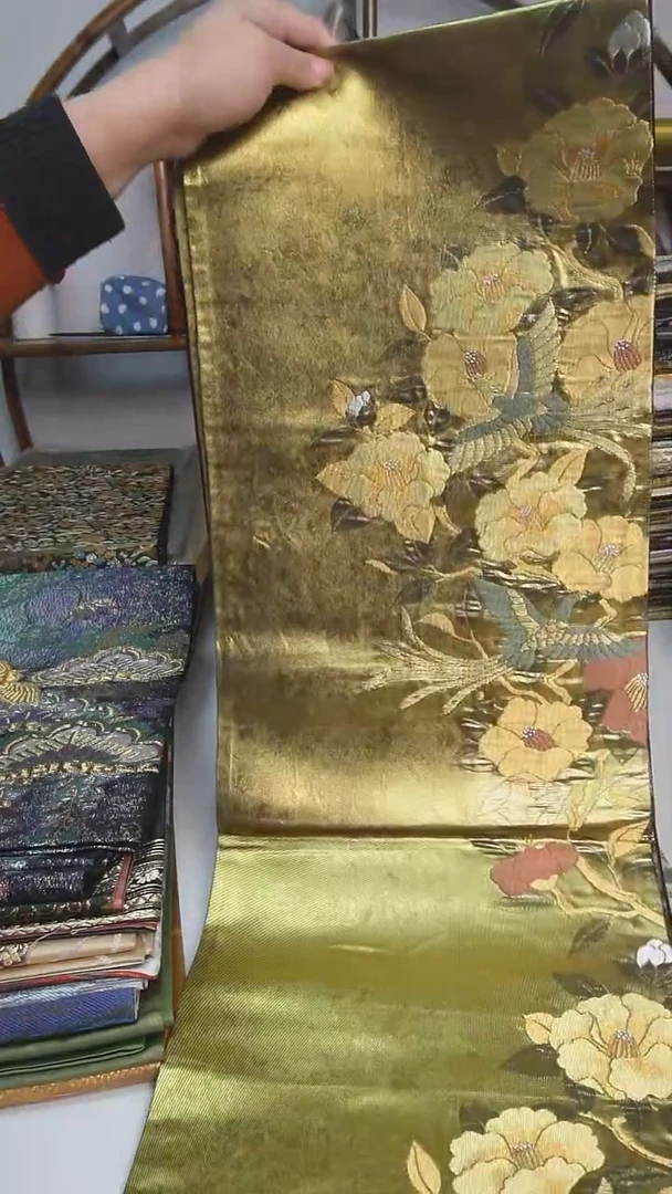 【闪购商品】织绣西阵织六通花卉