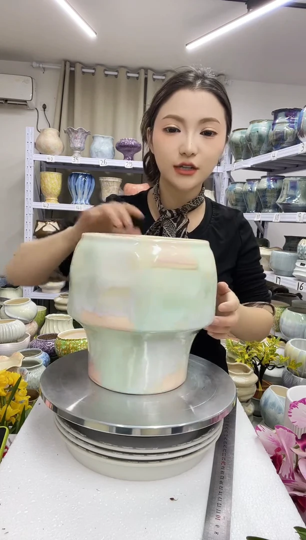 【12.19】花盆链接 高：  21口：17