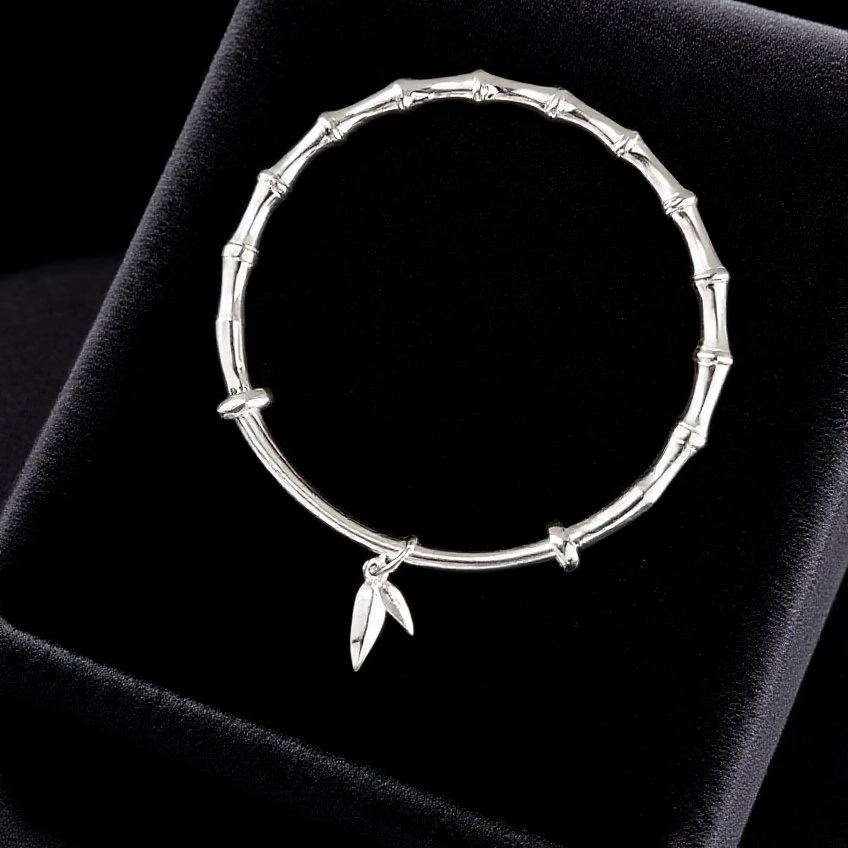 【宠粉清货福利专属】光面磨砂竹节手镯复节节高升推拉新潮款（无盒）