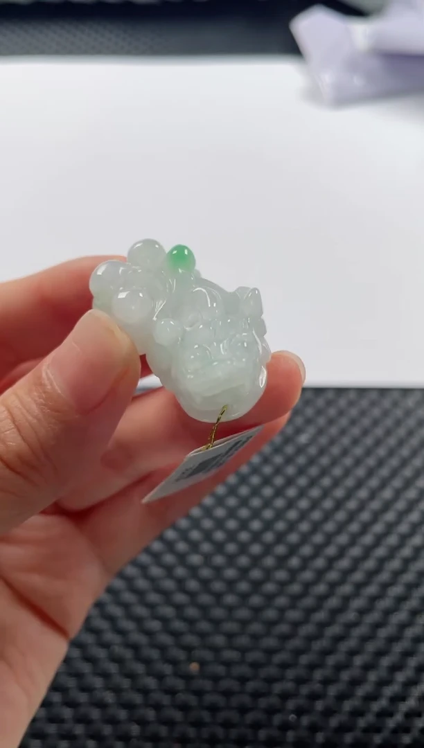 颈饰未镶嵌翡翠基地发货H 0851 貔貅