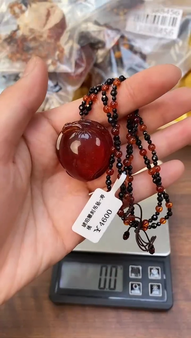 裸石琥珀未镶嵌天然琥珀蜜蜡